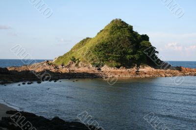 Seaside hill