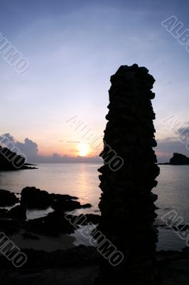 Seaside sunrise