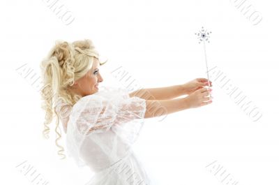 fairy with magic wand