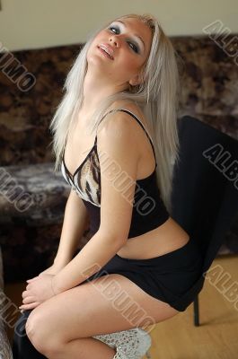 Lovely Girl In Black