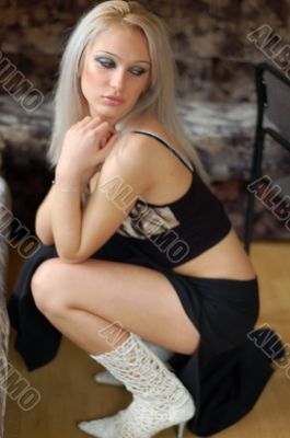 Lovely Girl In Black