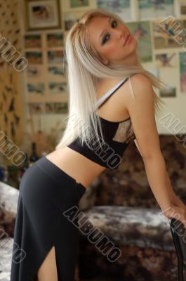 Lovely Girl In Black