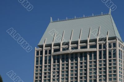 Modern skyscrapers