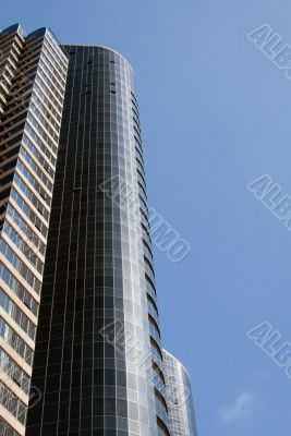 Modern skyscrapers
