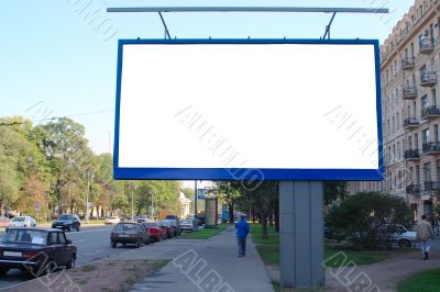 Advertisement board