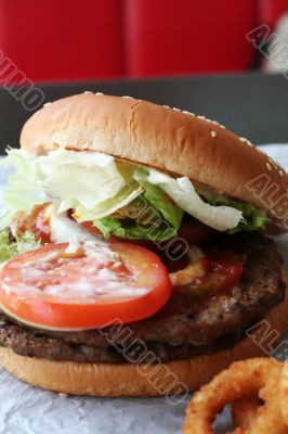 Fastfood hamburger