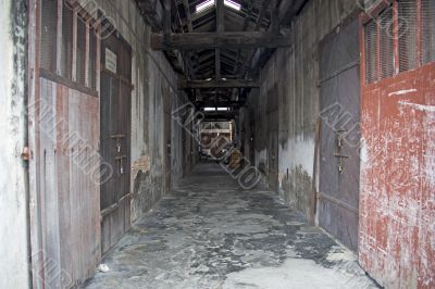 Dilapidated Colonial Warehouse
