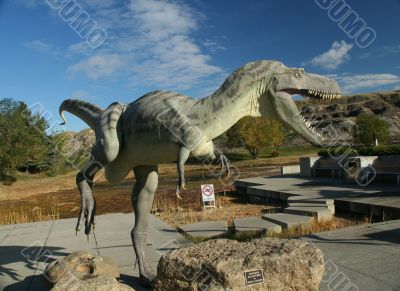 Albertosaurus, running