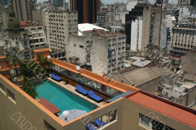 Penthouse swimming pool
