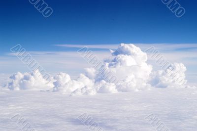 cumulus clouds