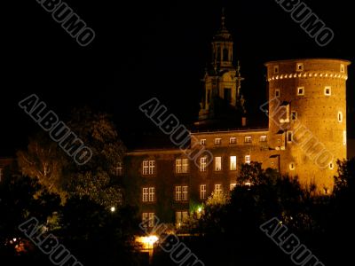 Wawel. Krakow. An ancient part of city.