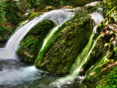 Waterfalls. Crimea.