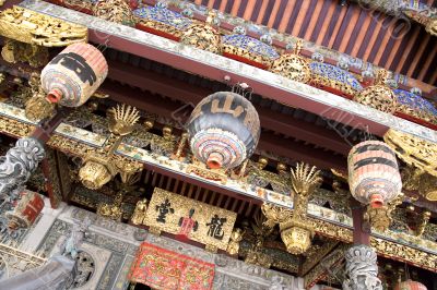 Decorative Chinese Clan House Ceiling/Canopy
