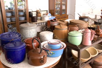 Vintage Chinese Pots and Pans