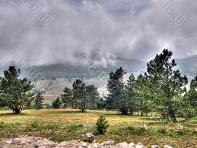 Mountain landscape. Crimea. Mountain landscape. Crimea.