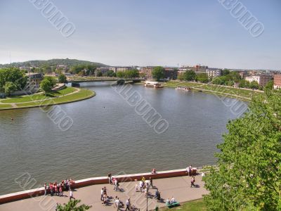 An ancient part of city. Poland.