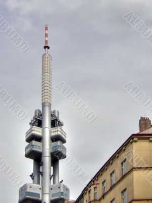 Television tower. Prague.