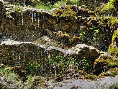 Waterfalls. Crimea. Waterfalls. Crimea.