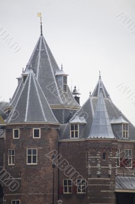Traditional dutch architecture
