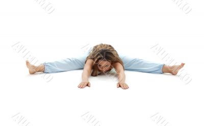 upavistha konasana wide-angle seated forward bend