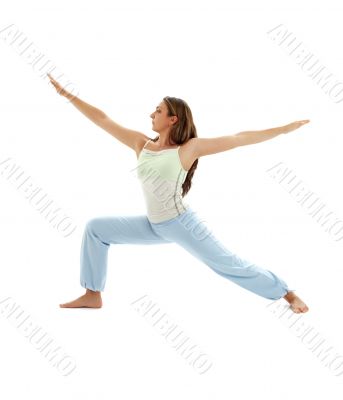 virabhadrasana warrior pose #3