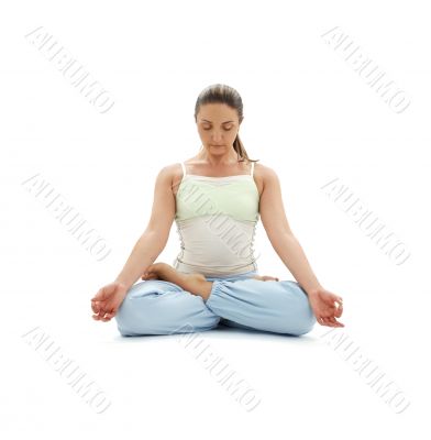 padmasana lotus pose