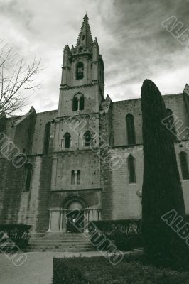 French gothic church