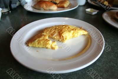 Egg omelette