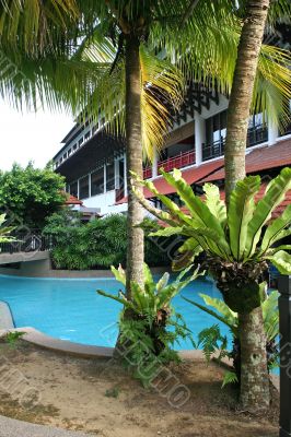Tropical resort