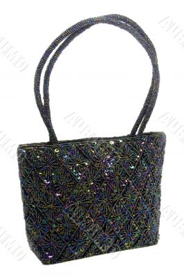 Beaded and Sequined Hand Bag