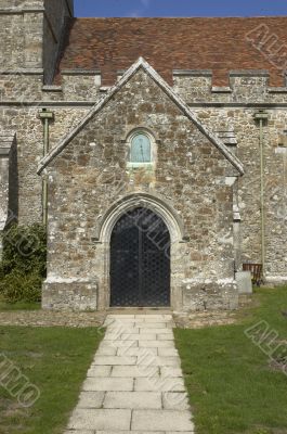 church entrance