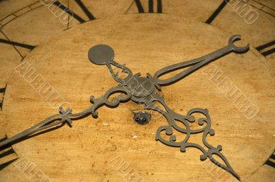 Antique Clock Abstract