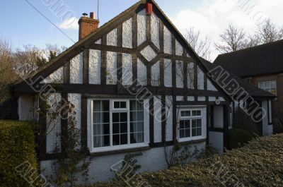 Tudor style bungalow