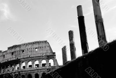 colosseum bw colosseum bw