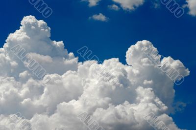 cumulus clouds