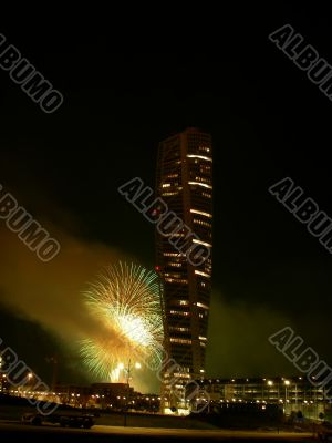 Turning Torso Fireworks