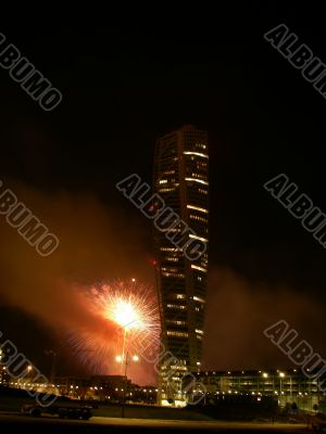 Turning Torso Fireworks