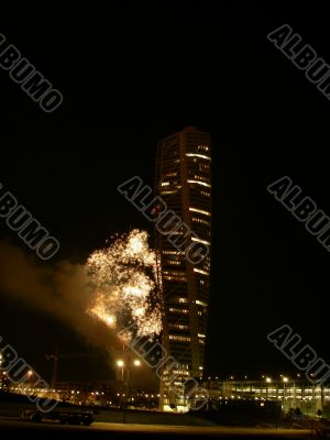 Turning Torso Fireworks