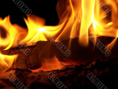 Flames or fire Flames or fire