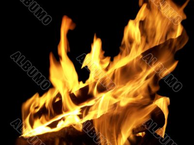 Flames or fire Flames or fire