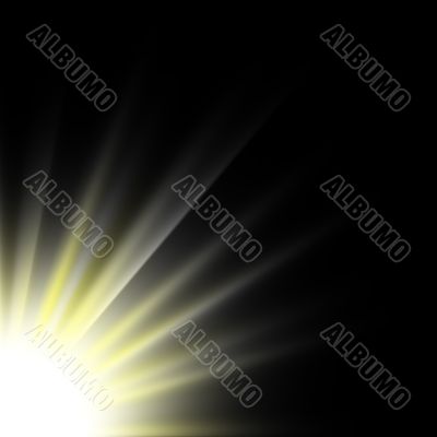 Coloured Explosion