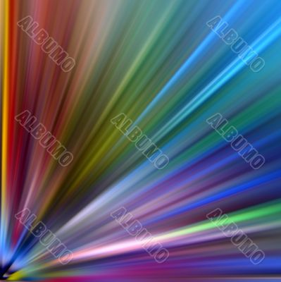 Coloured Explosion
