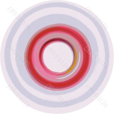 Disk abstract background