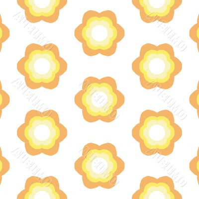 Repeated Flower Background