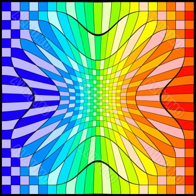 Retro square design Retro square design