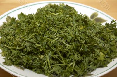 chopped parsley