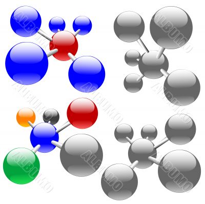 Molecules or Network Nodes