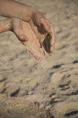 sand