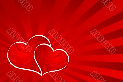 Valentines abstract