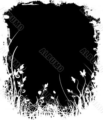 Floral grunge